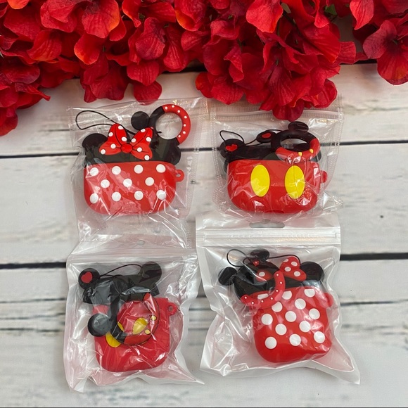AirPod 1/2 Pro Mickey & Minnie Mouse Charging Case - Picture 16 of 16